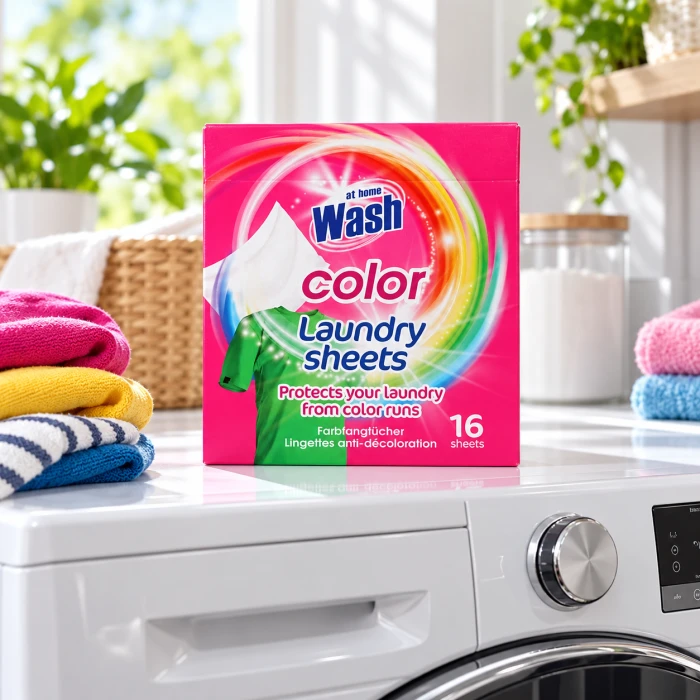 At Home Wash Color 16 szt. – chusteczki do kolorowego prania