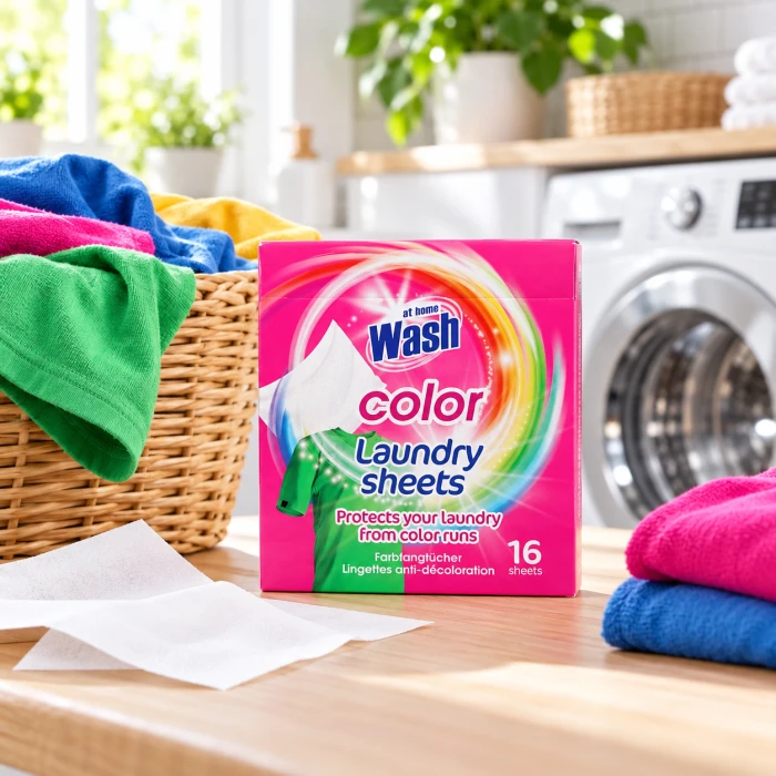 At Home Wash Color – chusteczki wyłapujące kolor do pralki 16 szt.