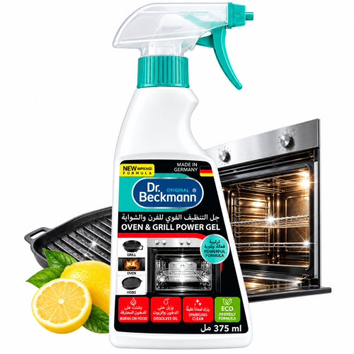 Dr. Beckmann Oven & Grill Power Gel 375 ml – żel do piekarnika i grilla