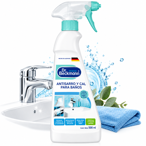 Dr. Beckmann spray do łazienki na kamień i osad wapienny 500 ml