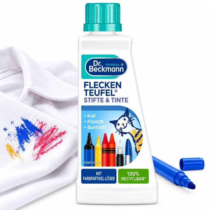 Dr. Beckmann Fleckenteufel 50 ml – odplamiacz na tusz, atrament i długopis