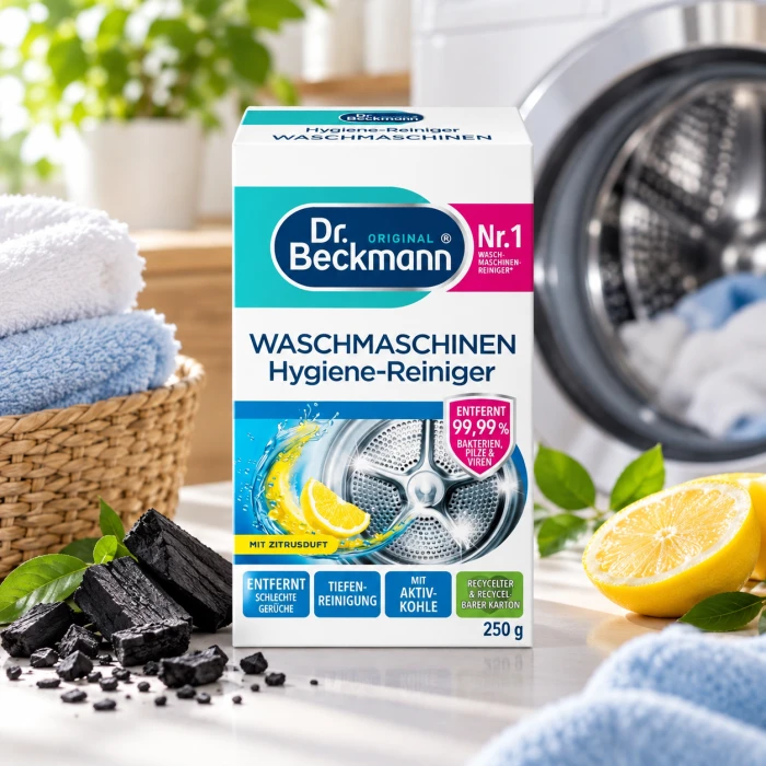 Dr. Beckmann proszek 250 g – środek do pielęgnacji wnętrza pralki