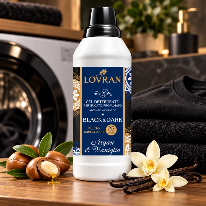 Lovran żel do prania czarnych tkanin – ochrona koloru