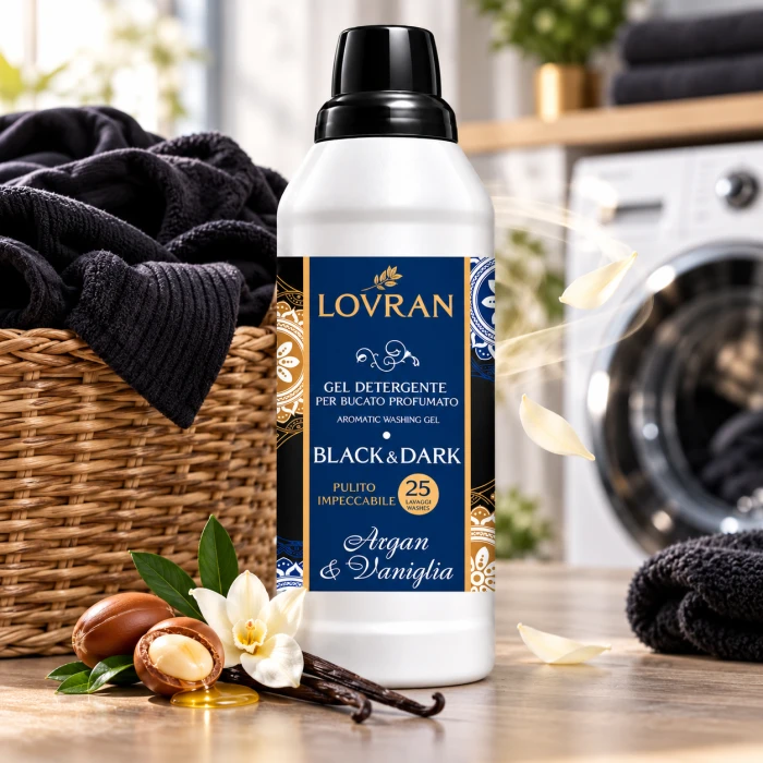 Lovran Black – żel do prania z ochroną ciemnych kolorów