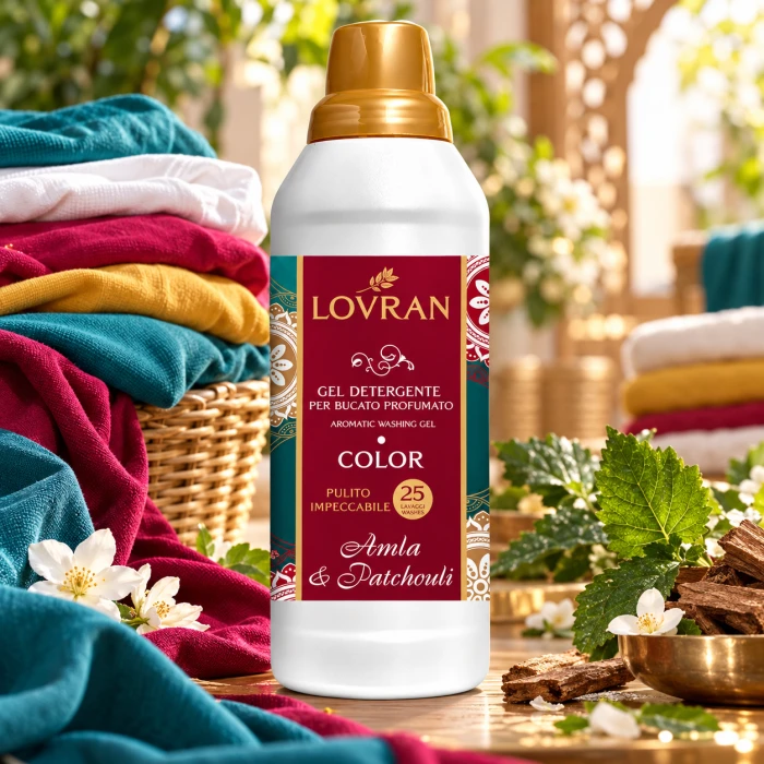 Lovran Color 1 l 25 prań – żel do kolorowych tkanin