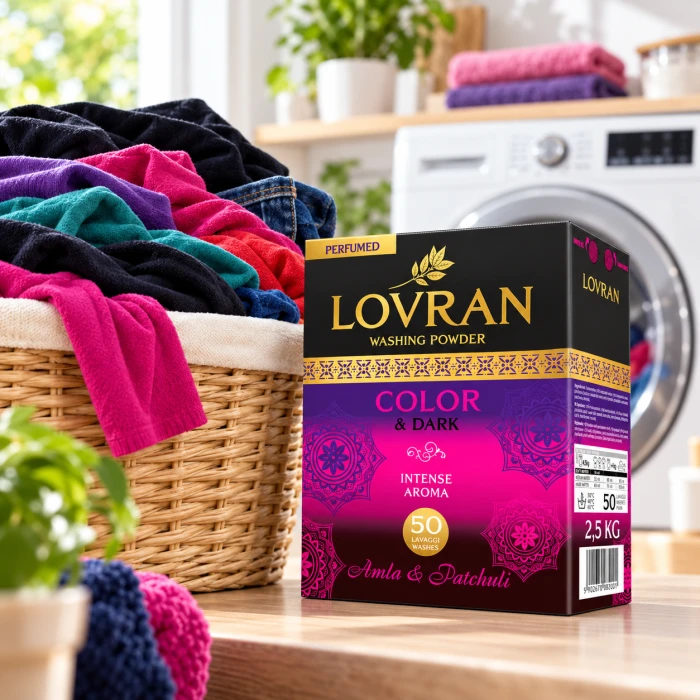 Lovran Color & Dark – proszek do kolorowej odzieży 2,5 kg