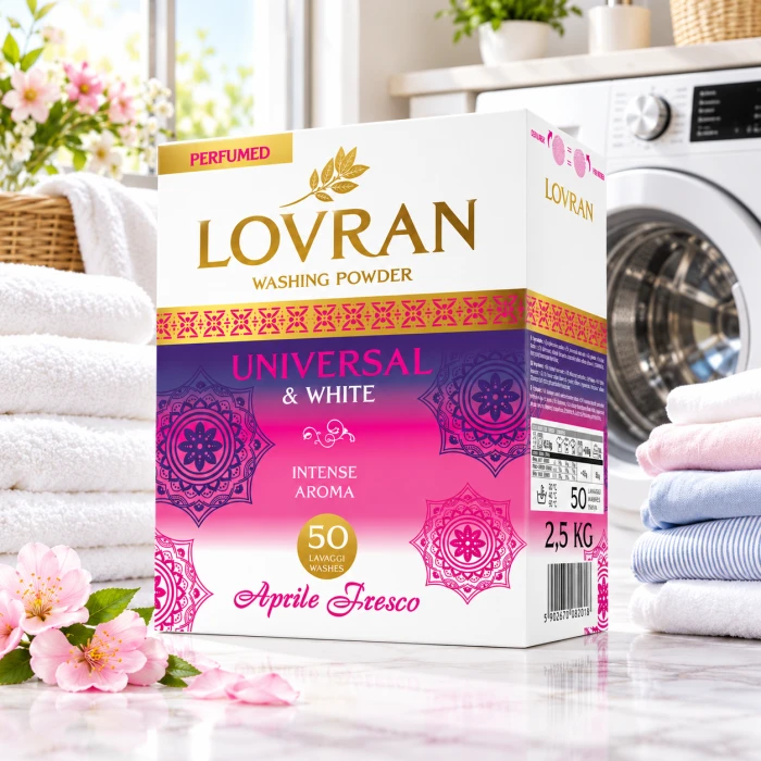 Lovran Universal & White Aprile Fresco – proszek do prania 2,5 kg