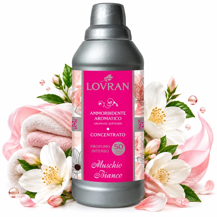 Lovran Muschio Bianco 1 l – płyn do płukania o zapachu białego piżma