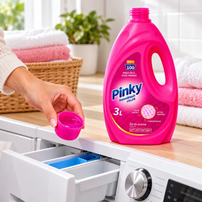 PINKY NanoWash – żel pomagający chronić intensywność kolorów