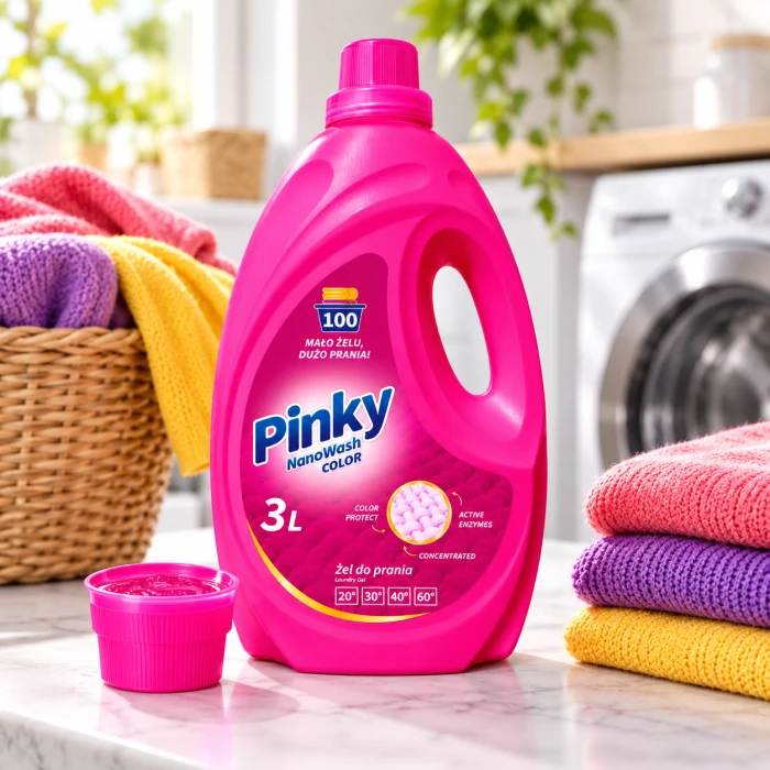 PINKY NanoWash Color – żel do ochrony barw tkanin