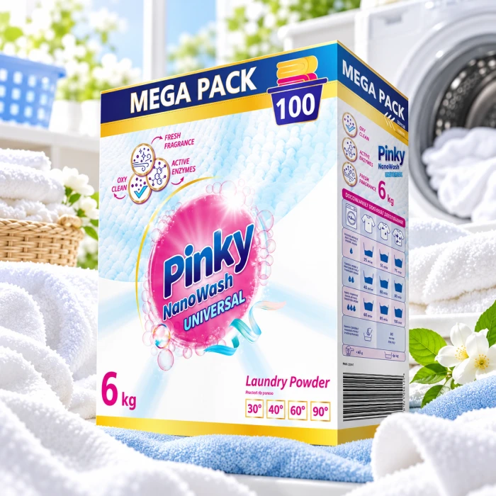 PINKY Universal – proszek do regularnego prania odzieży
