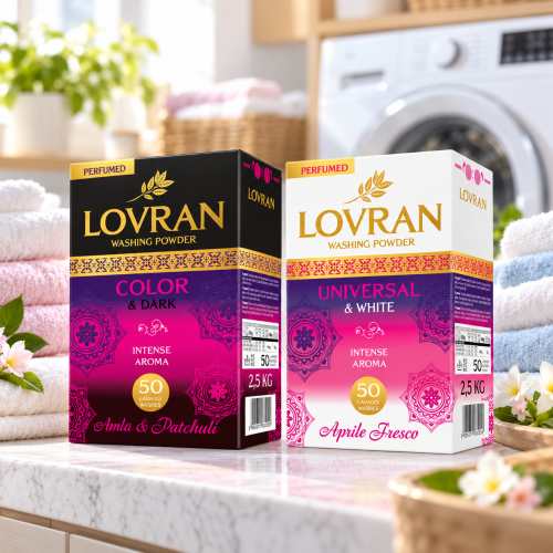 LOVRAN Color & Dark Amla & Patchouli 2,5 kg – proszek do kolorów