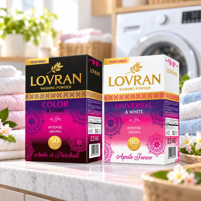 LOVRAN Color & Dark Amla & Patchouli 2,5 kg – proszek do kolorów