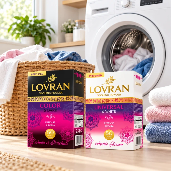 LOVRAN Universal & White Aprile Fresco 2,5 kg – proszek do białego