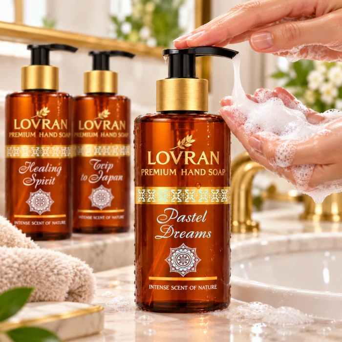 LOVRAN perfumowane mydła do rąk – Healing Pastel Japan