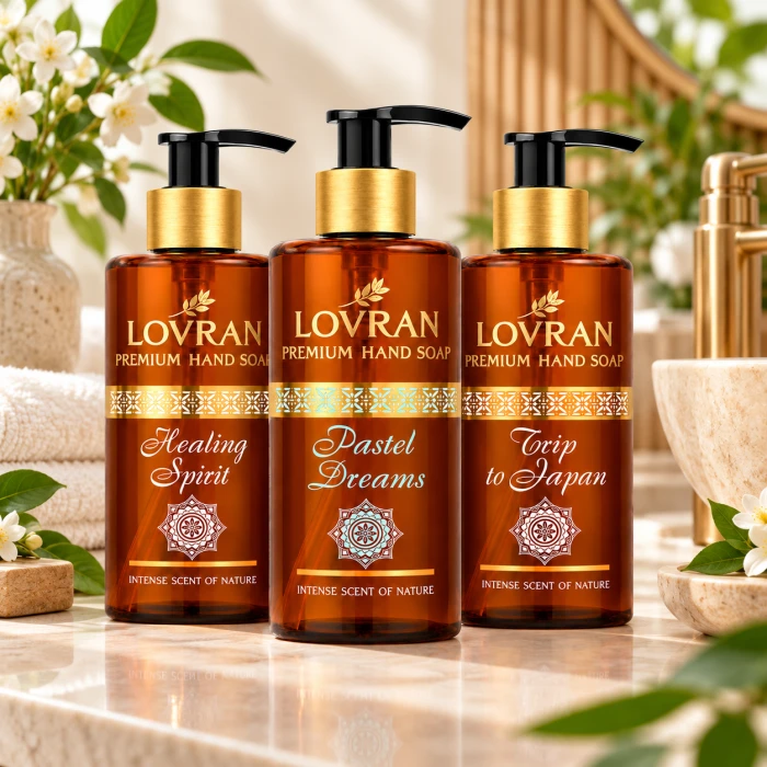 LOVRAN Healing Spirit Pastel Dreams Trip to Japan – zestaw mydeł