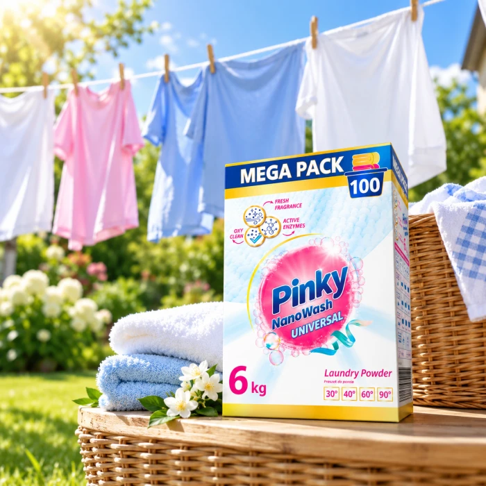 PINKY NanoWash 200 prań – zestaw Universal + Color