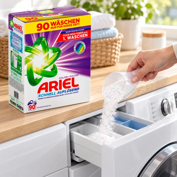 Ariel Color – proszek pomagający usuwać zabrudzenia z odzieży