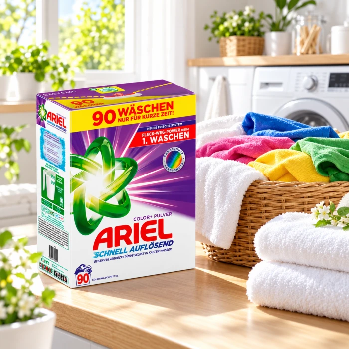 Ariel 4,95 kg – proszek do pielęgnacji kolorowych tkanin