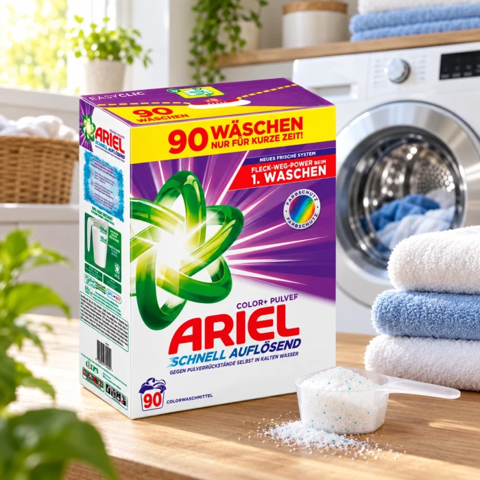 Ariel Color 4,95 kg – wydajny detergent do domowej pralni