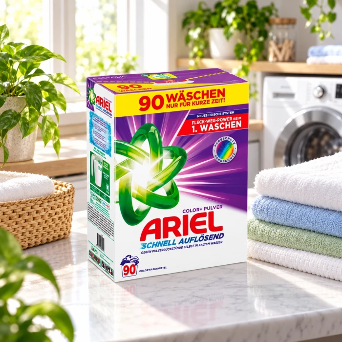 Ariel Color 4,95 kg – proszek do kolorów do 90 prań