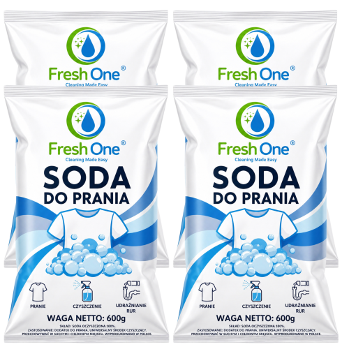 4x Fresh One Soda 600g