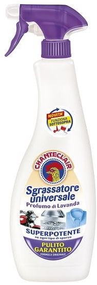 Chante Clair | Sgrassatore | Lawenda | 600 ml | Włoski odtłuszczacz | Zapach lawendy | Kuchnia i łazienka | Tłuszcz | Świeżość | Codzienne czyszczenie