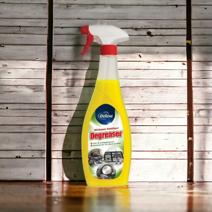 Deluxe | Degreaser | 750 ml | Odtłuszczacz | Kuchnia i łazienka | Tłuszcz | Osady | Silna formuła | Uniwersalne czyszczenie