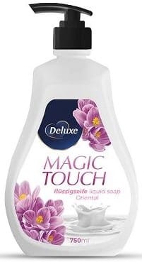 Deluxe | Magic Touch | 750 ml | Mydło w płynie | Kwiatowy zapach | Gliceryna