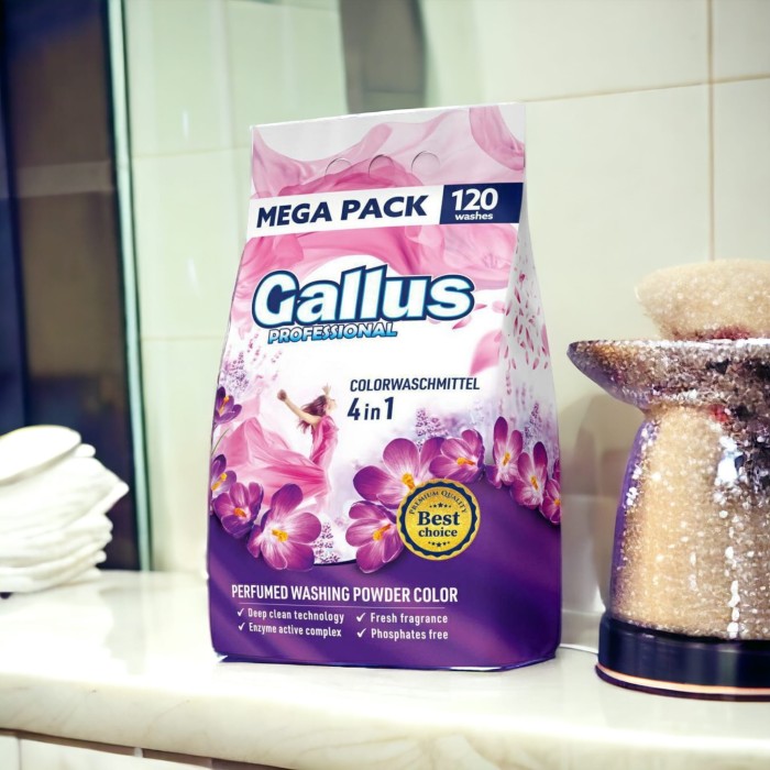 Proszek do kolorów | 120 prań | Skuteczne usuwanie plam | Ochrona barw | Działanie od 30°C